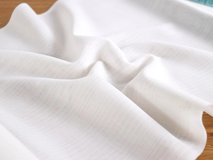 東ㇾ爽竹×セオα 長襦袢さらら白【反物】