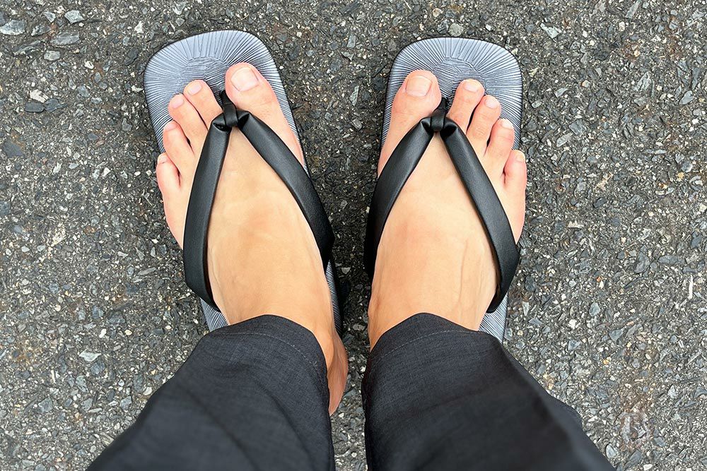 雪駄 "凜輝"-rin- 【メンズ】|H4406|古錫 L