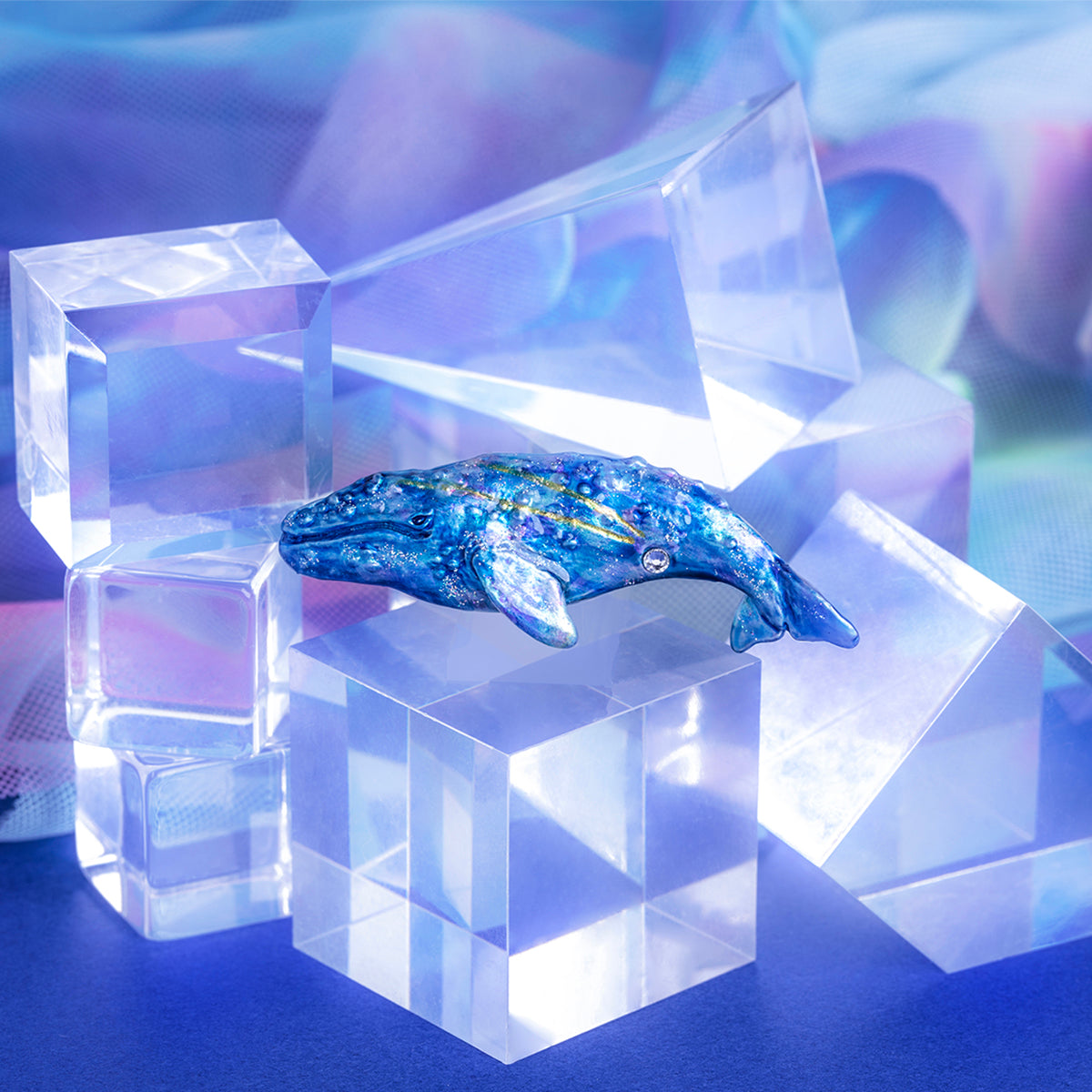 【パルナートポック】コククジラの夢ブローチ