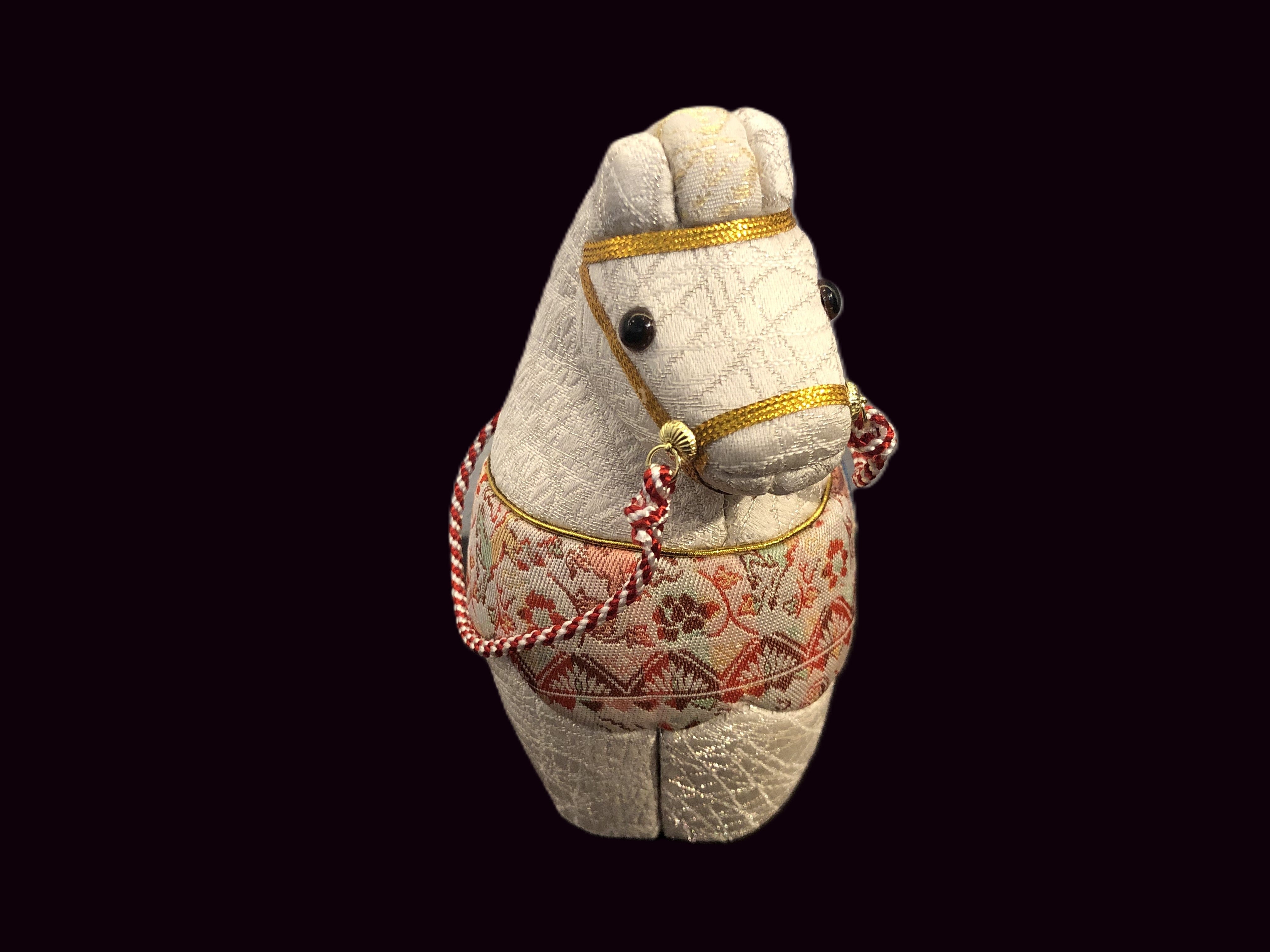 龍村美術織物 干支「午」 木目込み人形 – 和工房あき