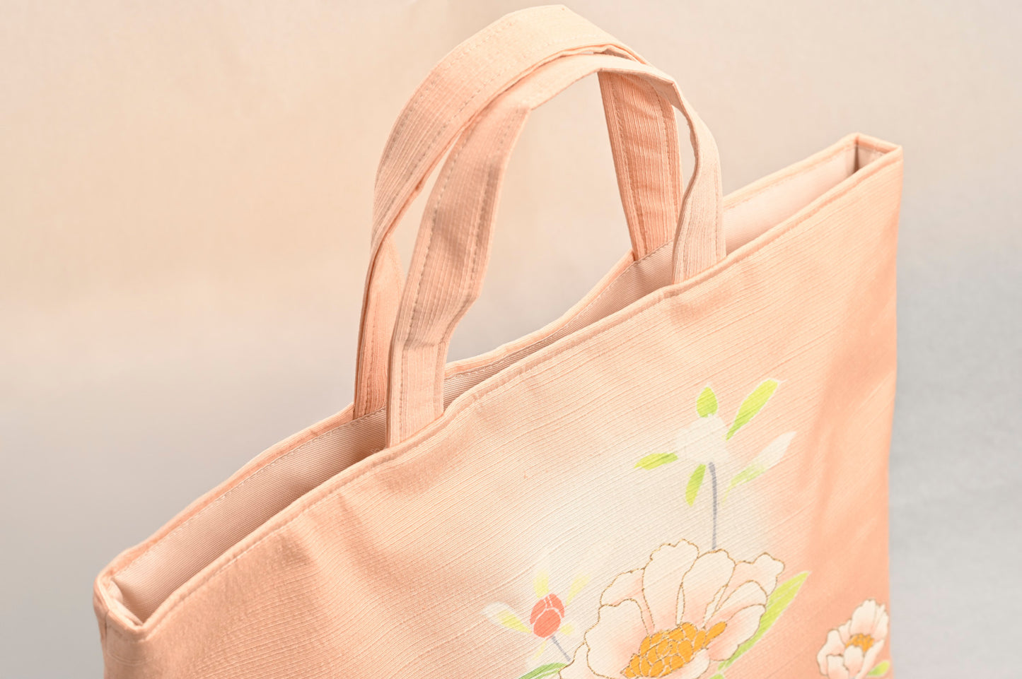 京友禅高橋啓:トートバッグ 『芍薬』