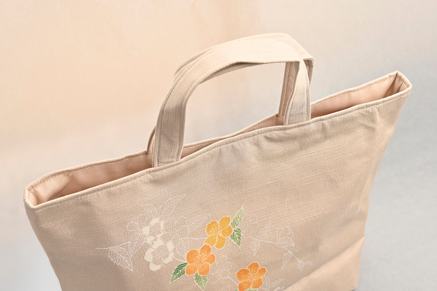 宝染織:トートバッグ『山吹』