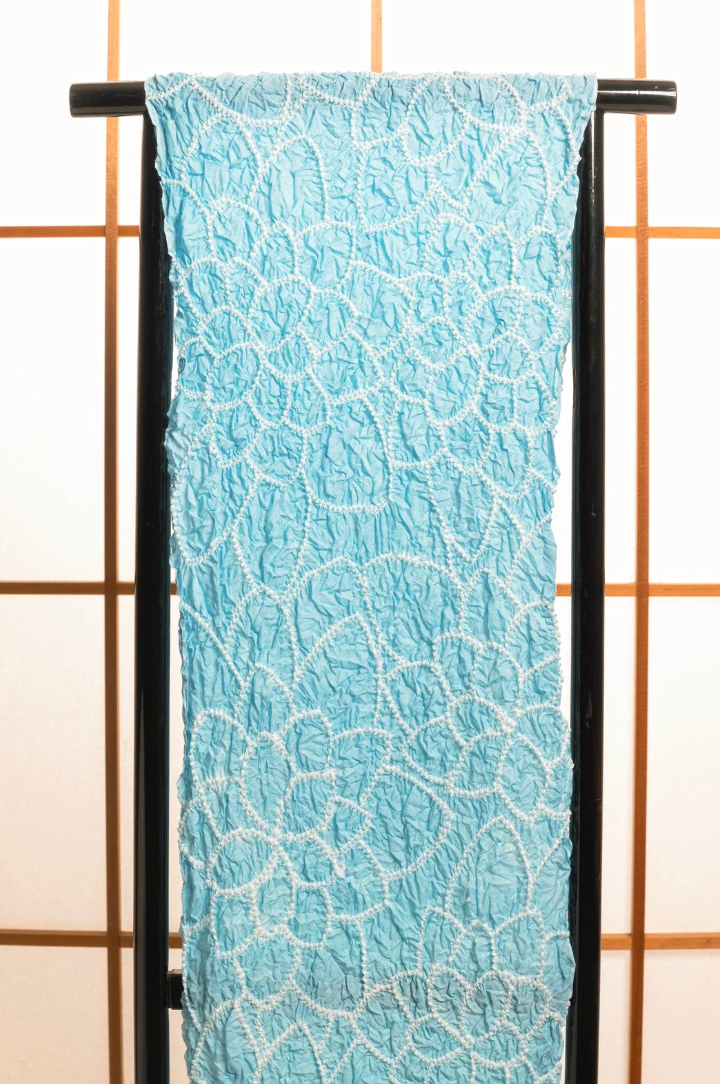 絞りゆかた(藤娘きぬたや)お誂え付き