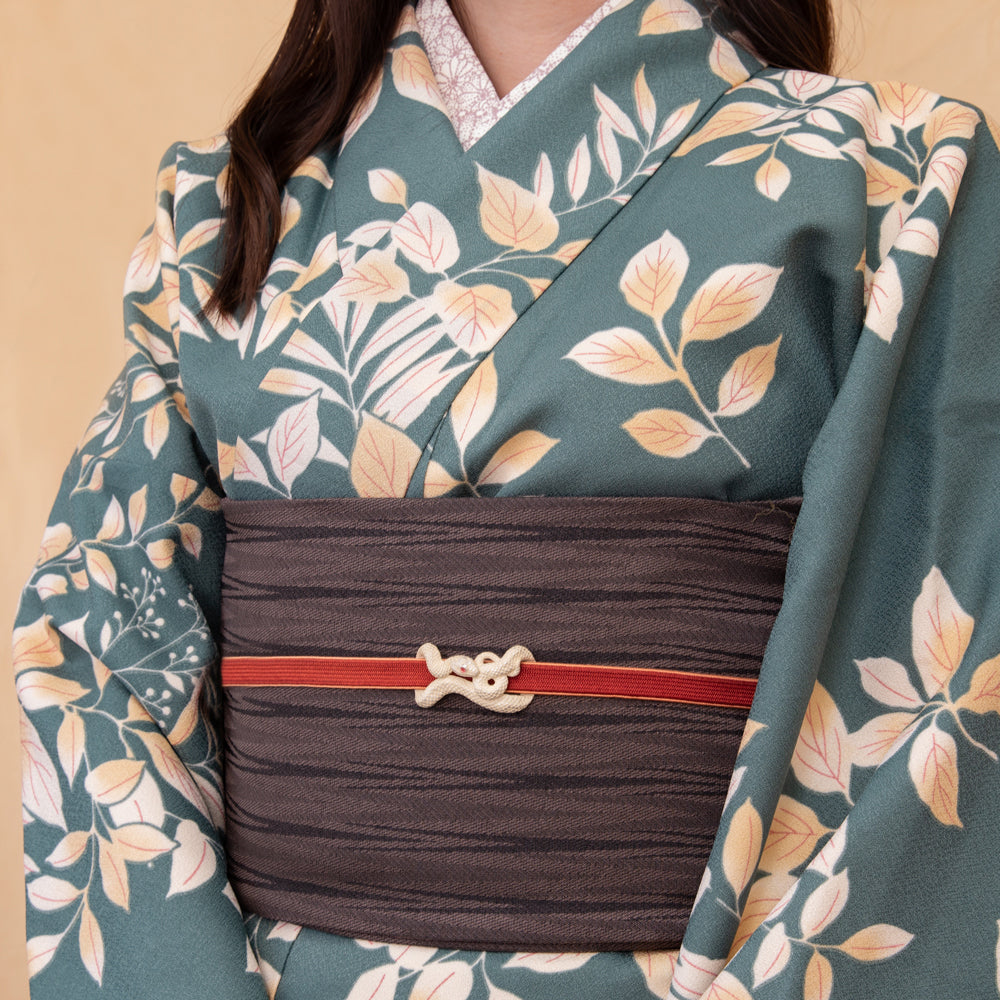 数-SUU- 大蛇帯留め(WH)