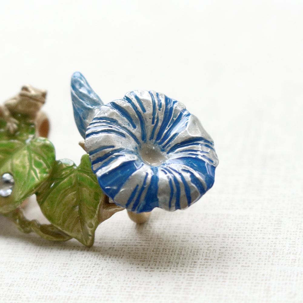 数-SUU- 朝顔帯留め