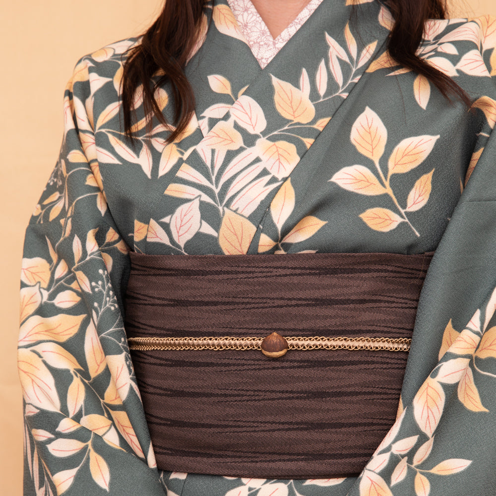 数-SUU- 栗帯留め