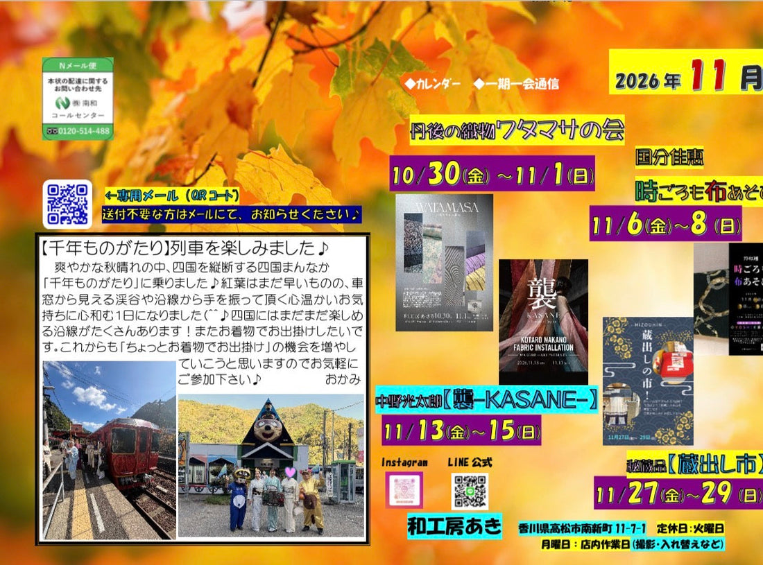 11月号のご案内です♪