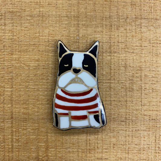 五福　フレブルさん帯留め