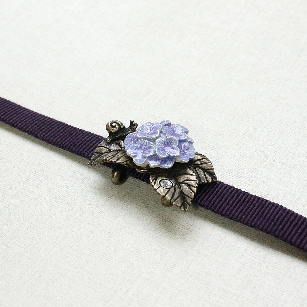 【SUU】紫陽花帯留め