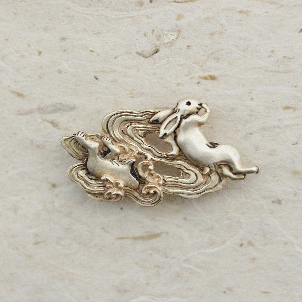 【SUU】〈鳥獣戯画〉水遊び帯留め