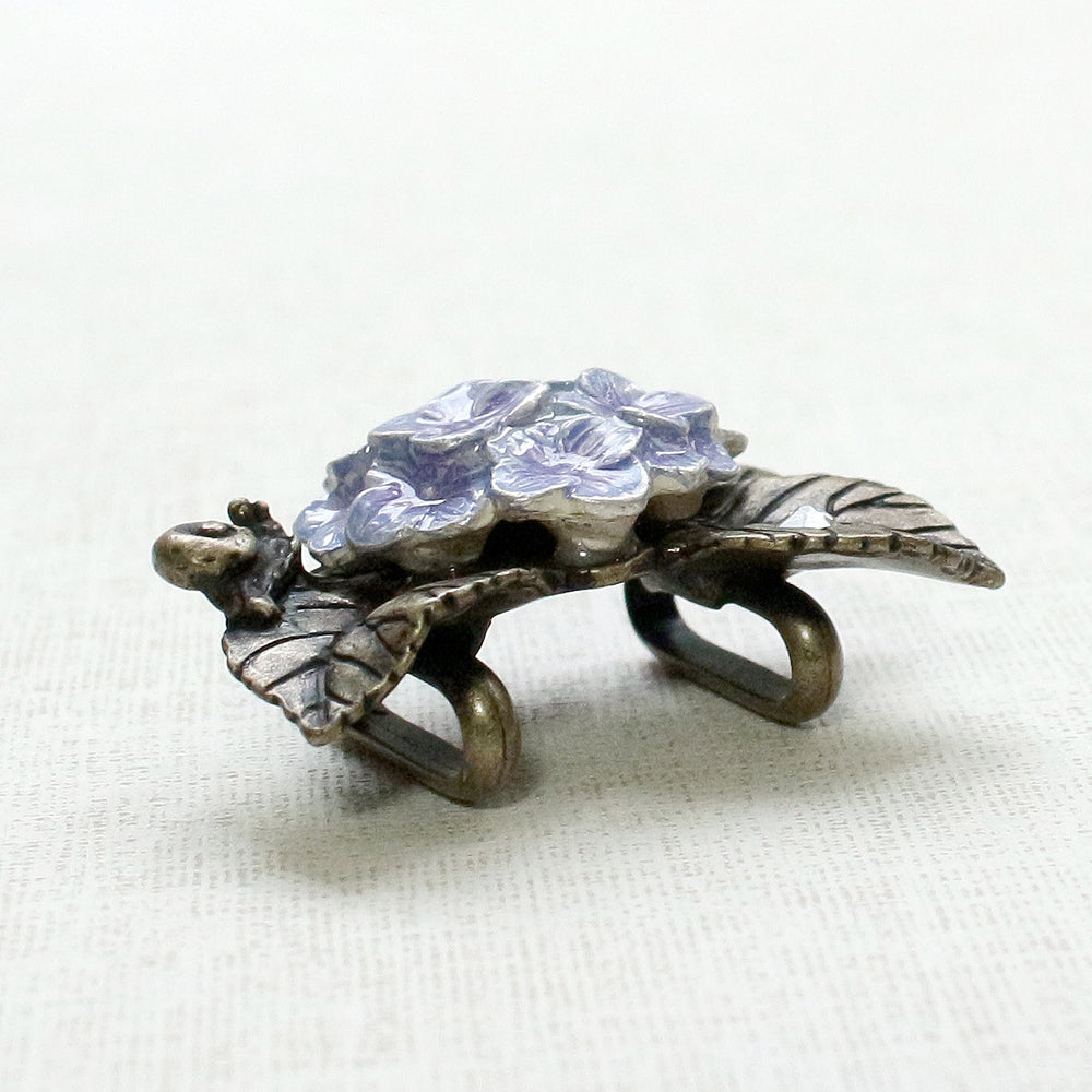 【SUU】紫陽花帯留め