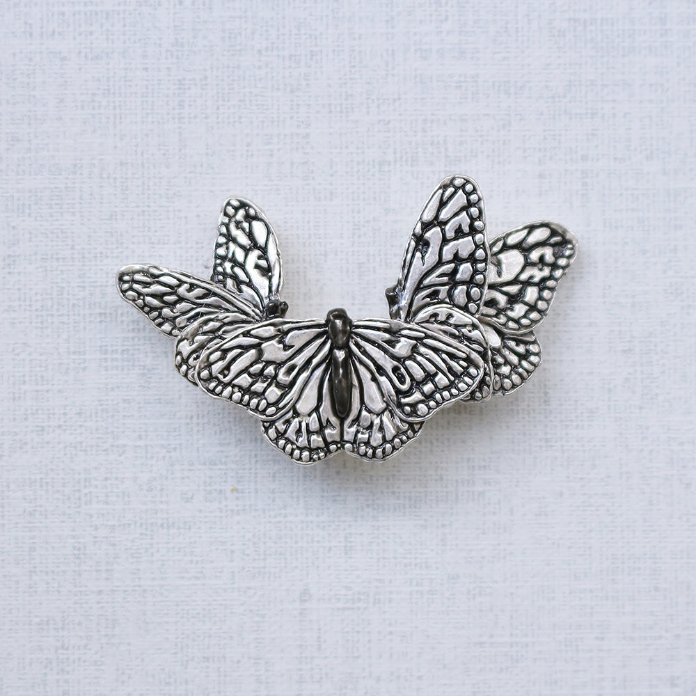 【SUU】オオゴマダラ帯留め