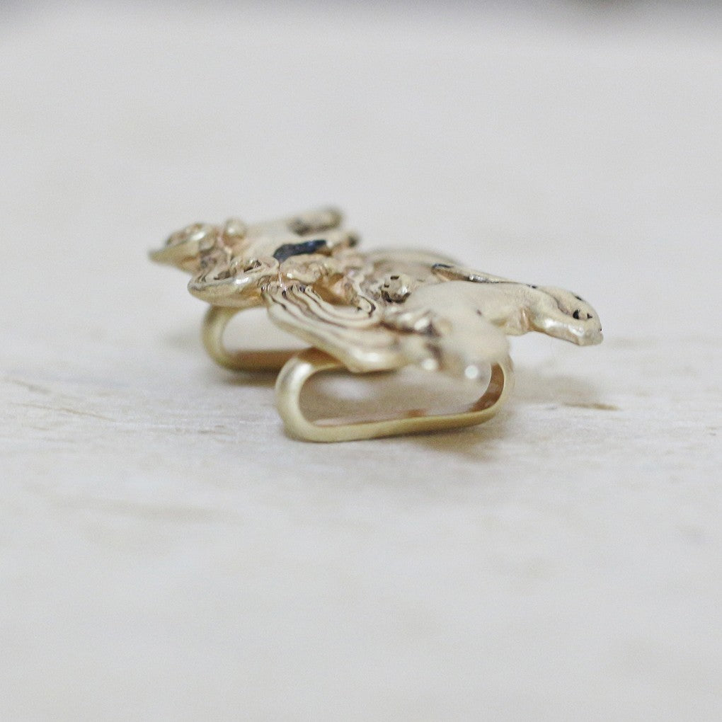 【SUU】〈鳥獣戯画〉水遊び帯留め