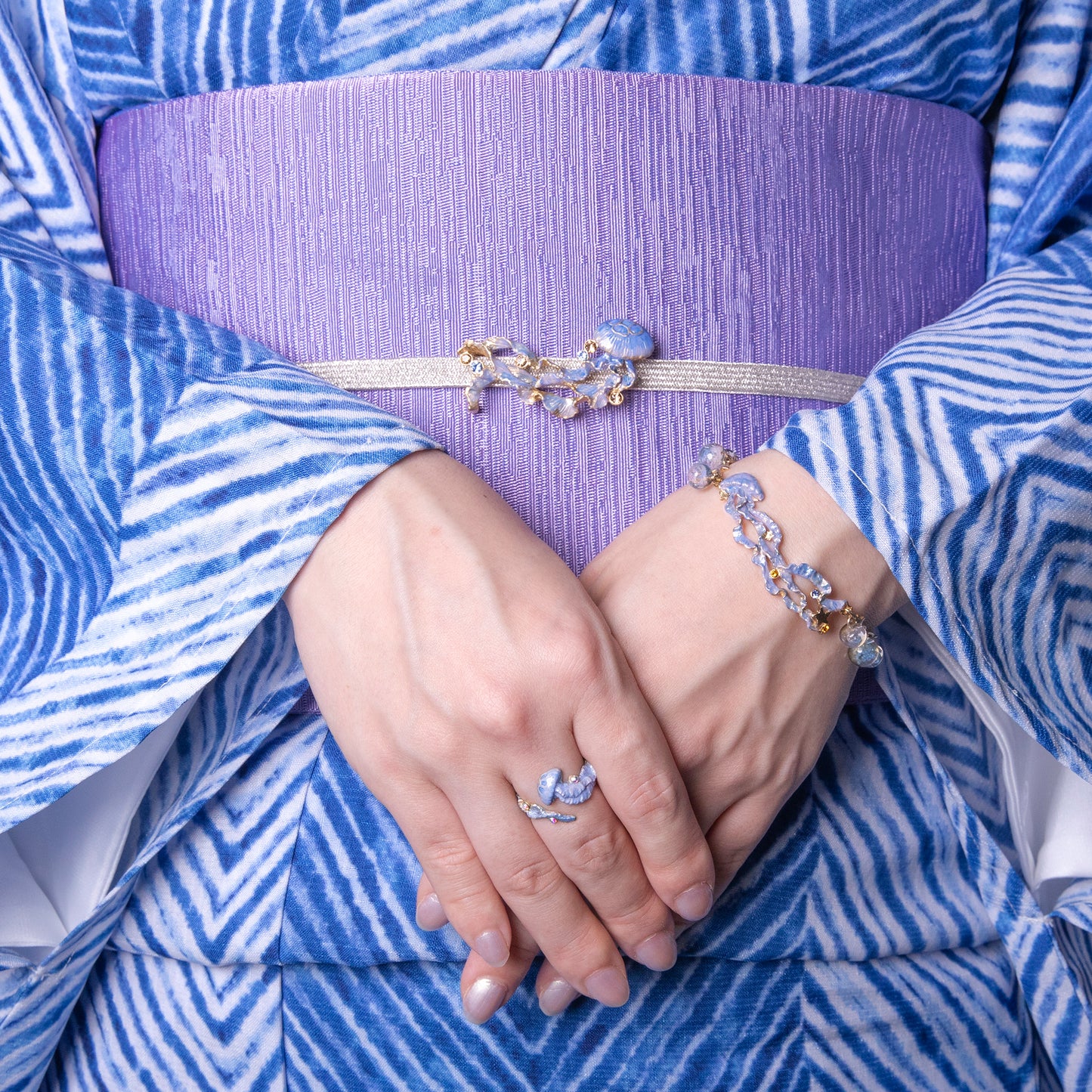 【SUU】海月帯留め