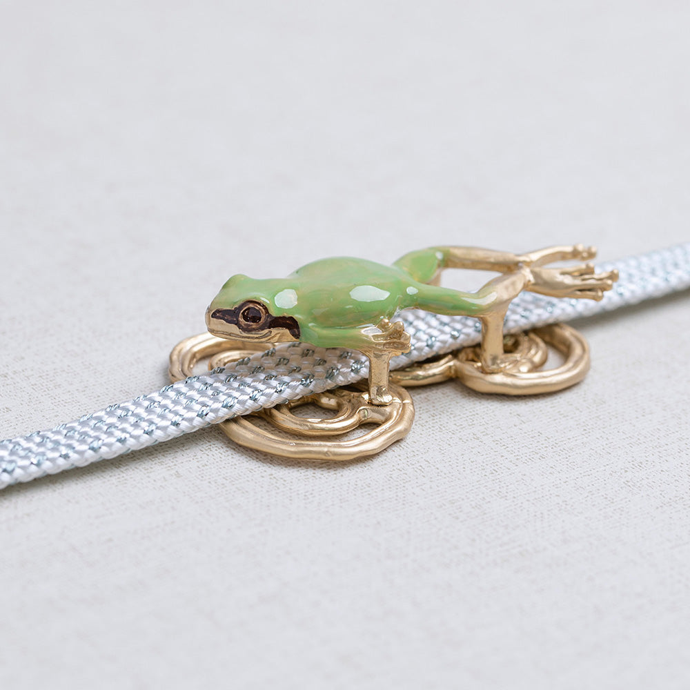 数－SUU－　カエル帯留め