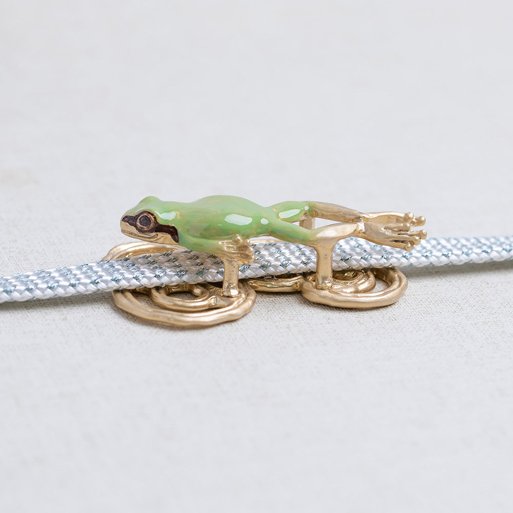 数－SUU－　カエル帯留め